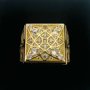 Man ring size 8.5 14K