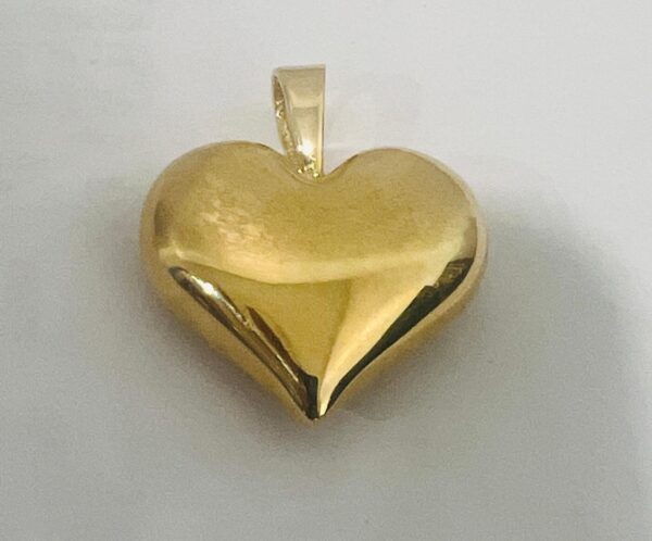 Heart pendant 10k